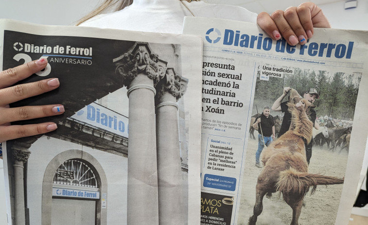 Diario de Ferrol incluye un especial este lunes con motivo de su 26 aniversario