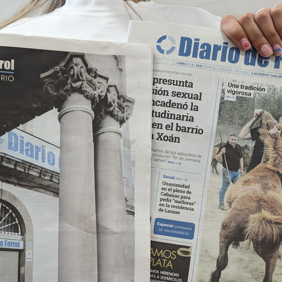 Diario de Ferrol incluye un especial este lunes con motivo de su 26 aniversario