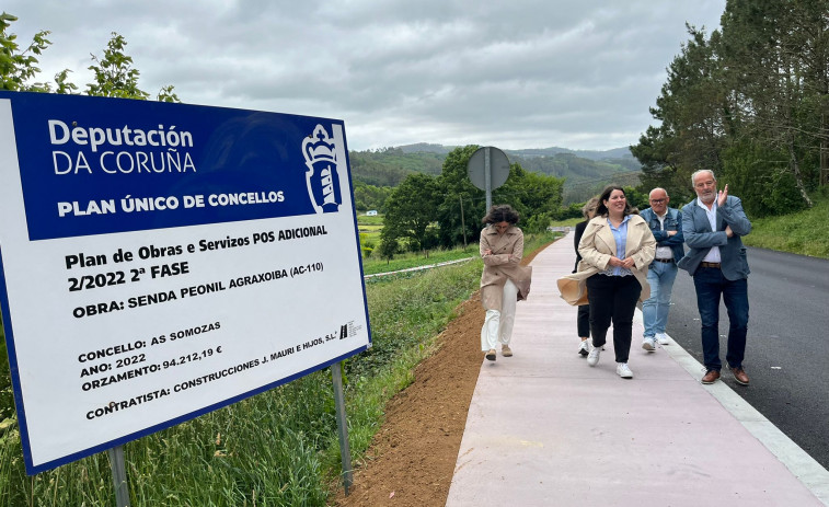 As Somozas dispondrá este año de más de 724.000 euros del Plan Único de la Diputación