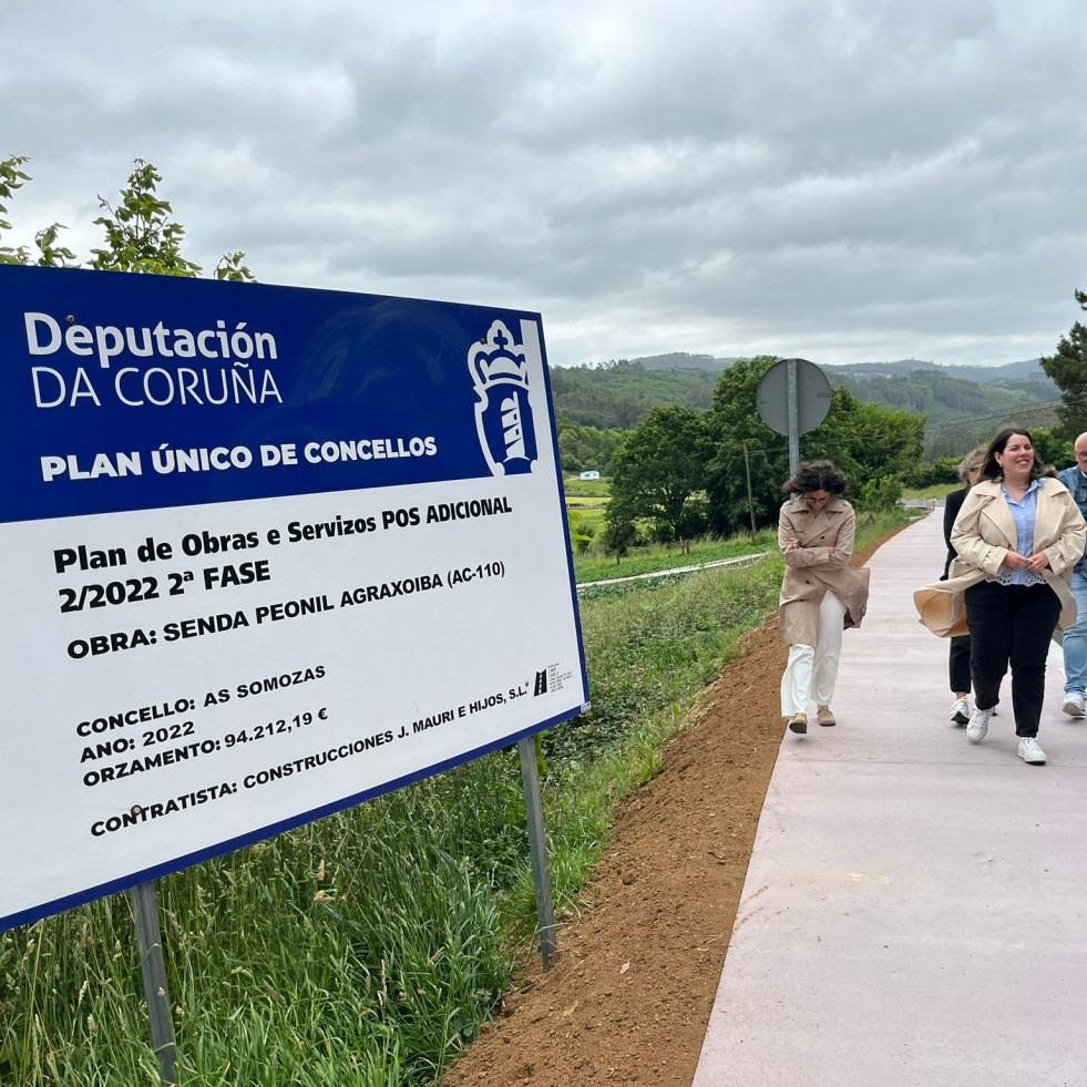 As Somozas dispondrá este año de más de 724.000 euros del Plan Único de la Diputación