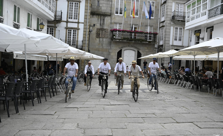 La cita anual con las bicis clásicas llega a Pontedeume a finales de mes