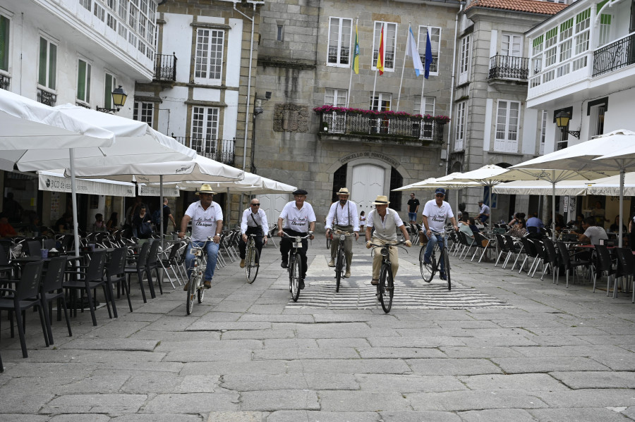 La cita anual con las bicis clásicas llega a Pontedeume a finales de mes