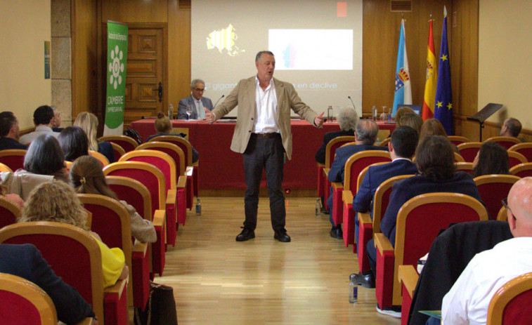 Venancio Salcines comparte en el Galiforum su visión estratégica para Galicia