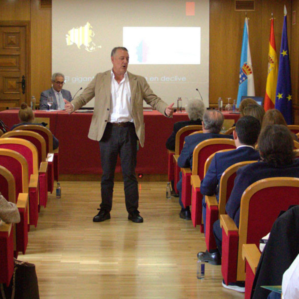 Venancio Salcines comparte en el Galiforum su visión estratégica para Galicia
