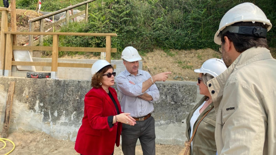 Los vecinos de Ares estrenarán este verano un nuevo acceso peatonal a la playa de Seselle