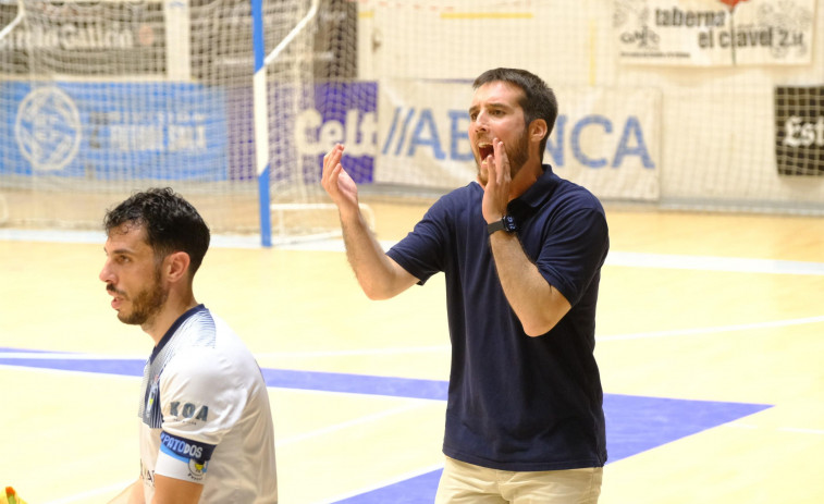 Gerard Casas, entrenador de O Parrulo Ferrol: “La pasión de la gente de Ferrol es de admirar”