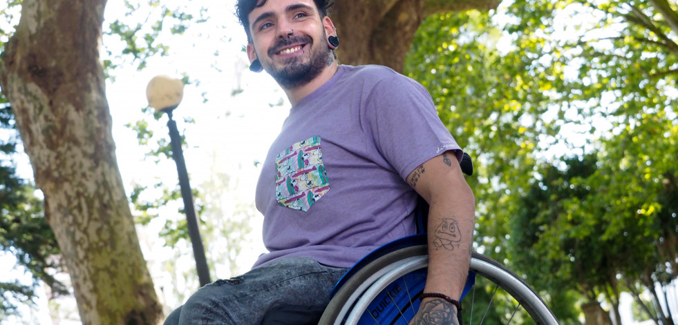Una petición de apoyo a un vecino de Ferrol con movilidad reducida alcanza 53.000 firmas