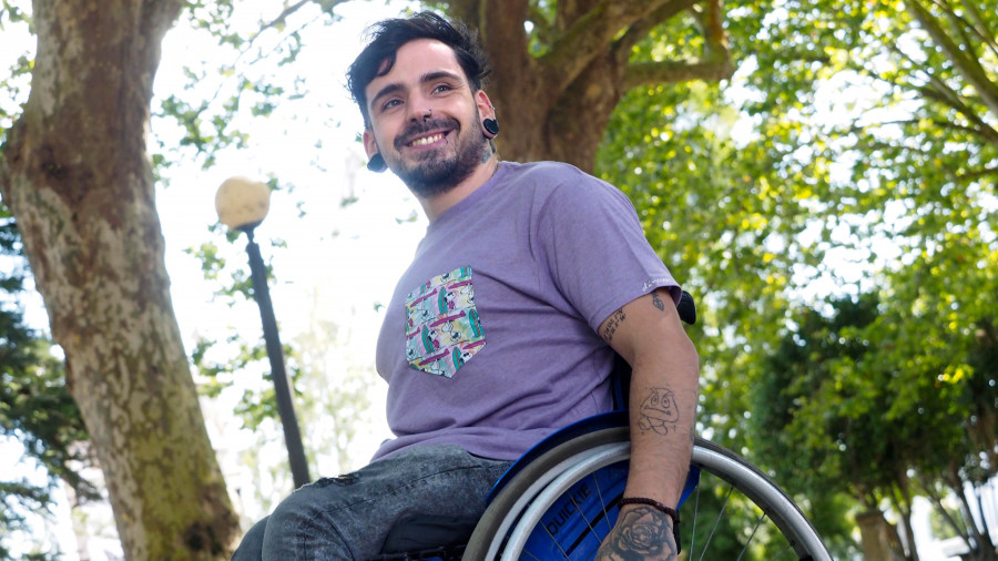 Una petición de apoyo a un vecino de Ferrol con movilidad reducida alcanza 53.000 firmas
