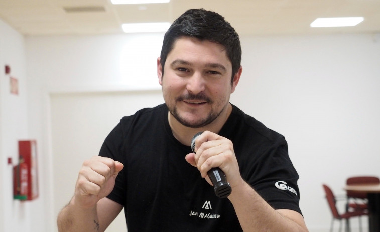Javi Masaguer, la voz del Baxi Ferrol: “A pesar de la plata en la Eurocup, no hay que olvidarse de dónde venimos ni quiénes somos”