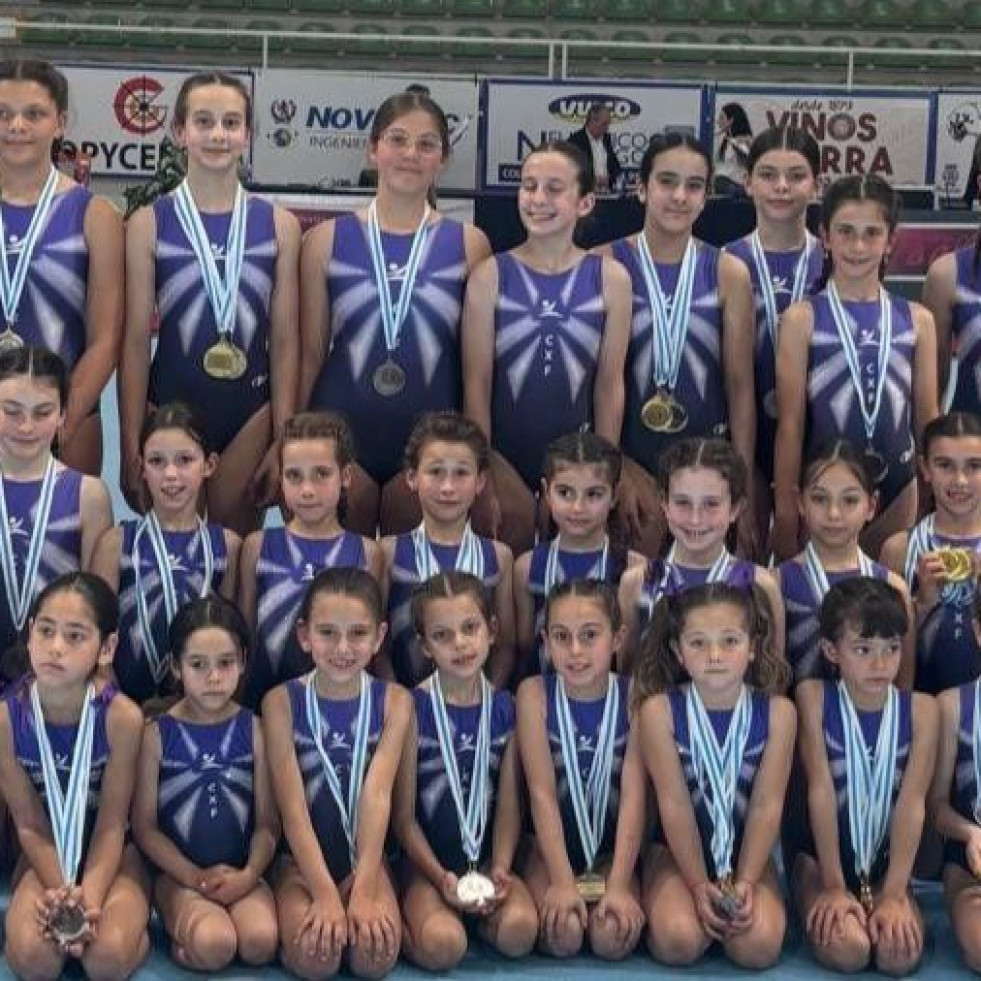 El fin de semana redondo del Ximnasia Artística Ferrolterra