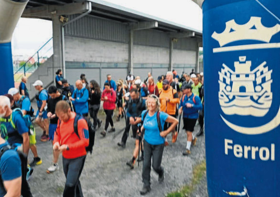 Ferrol tiene la caminata más veterana