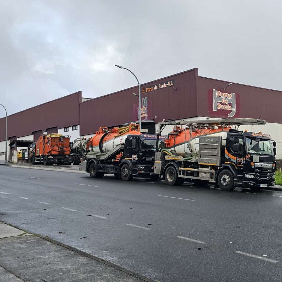 Porto de Paula: limpieza industrial y gestión de residuos con la máxima presión en Galicia