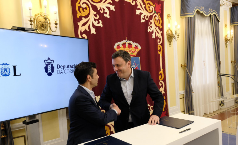 Formalizado el convenio para la restauración de las baterías militares de Monte Ventoso