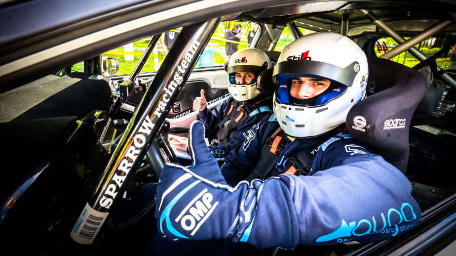 Vigo y Ameneiro, a por todas en el Rallye du Chablais