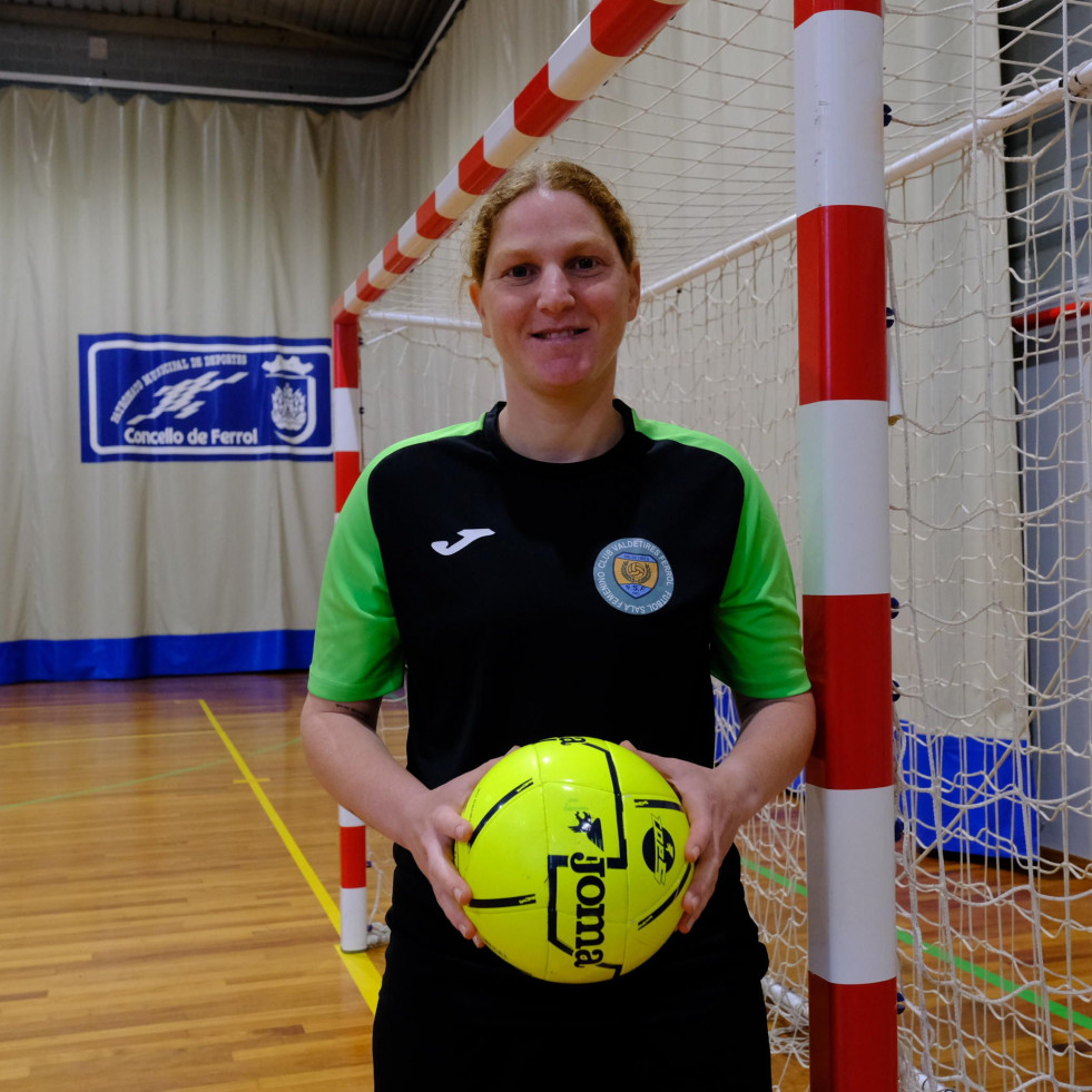 Sheila González Giménez, capitana del Valdetires Ferrol FSF: “Yo confío y, si jugamos como sabemos, este partido lo ganamos”