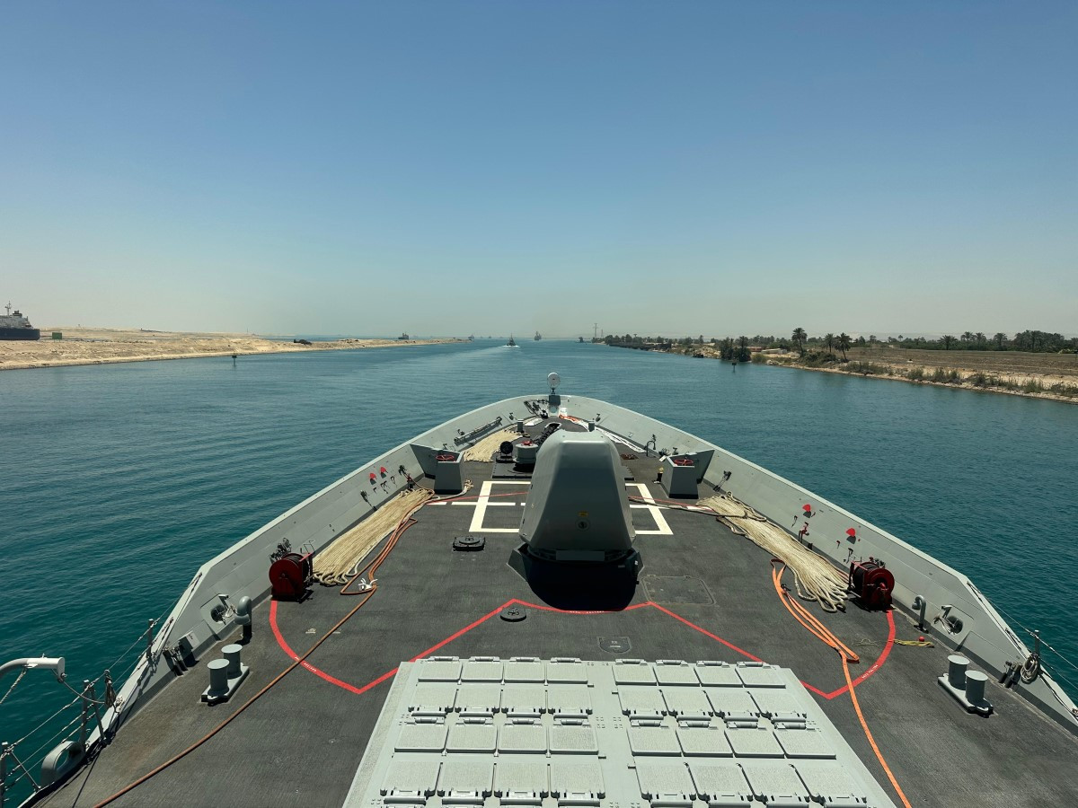 Paso por el Canal de Suez de la M Nuu00f1ez