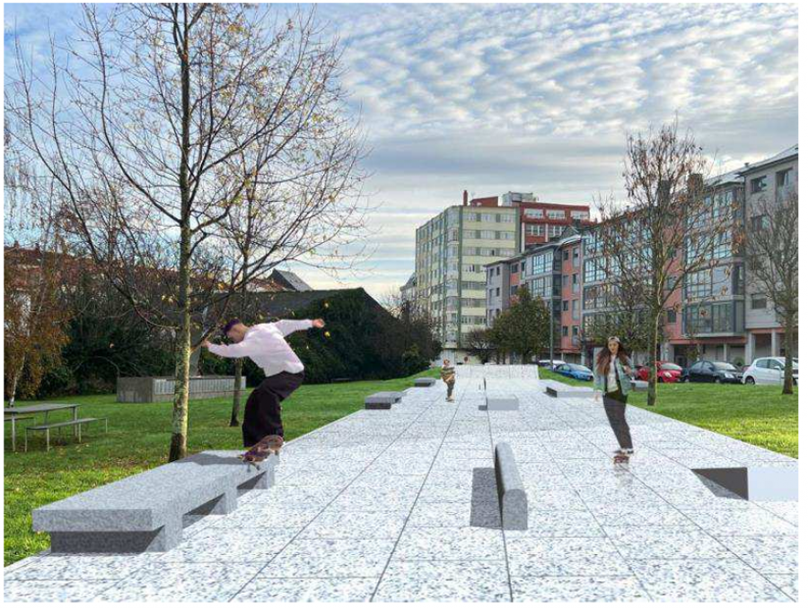 Canido tendrá un skatepark en el parque Antón Varela