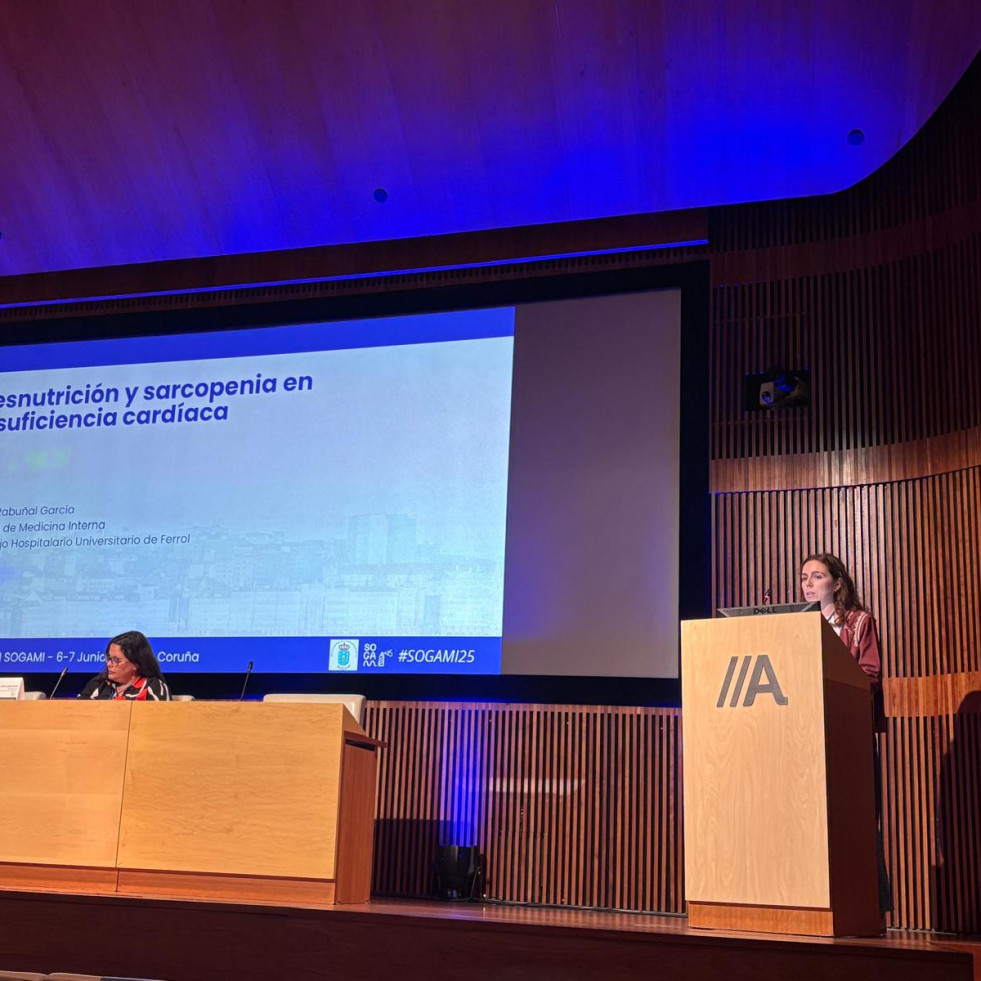 Premio para un estudio del Área Sanitaria de Ferrol sobre desnutrición y sarcopenia en la insuficiencia cardíaca