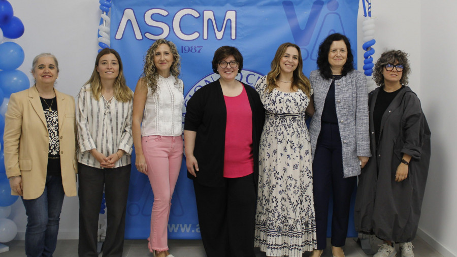 Visitas al nuevo local de la ASCM que se inauguró este lunes con la presencia de autoridades