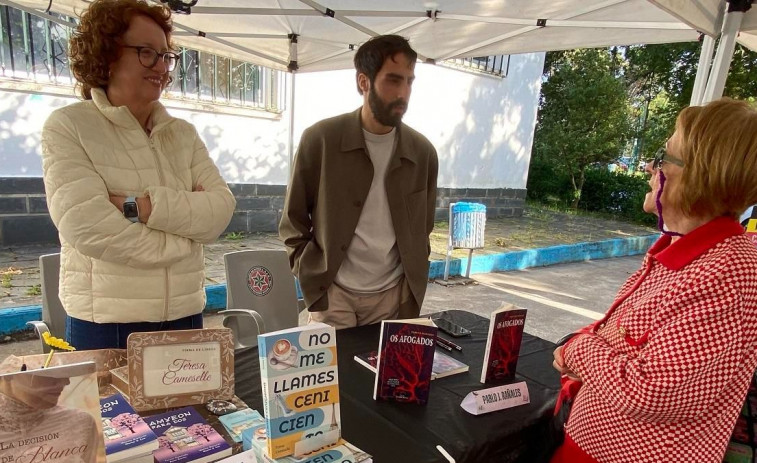 La segunda Xornada Literaria en Maniños aumenta la apuesta por su feria del libro