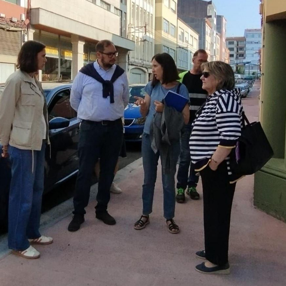 Fene culmina la humanización de la calle Antonia Montero