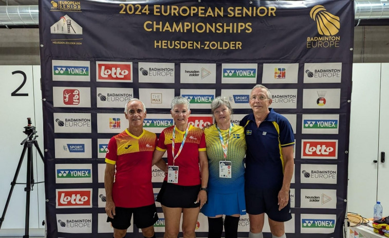 El Bádminton Cedeira, camino del Nations Senior