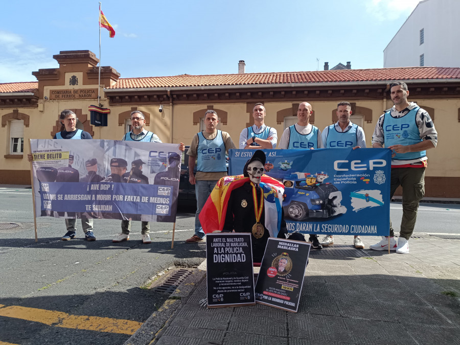 "La Comisaría de Ferrol-Narón necesita al menos 40 efectivos más"