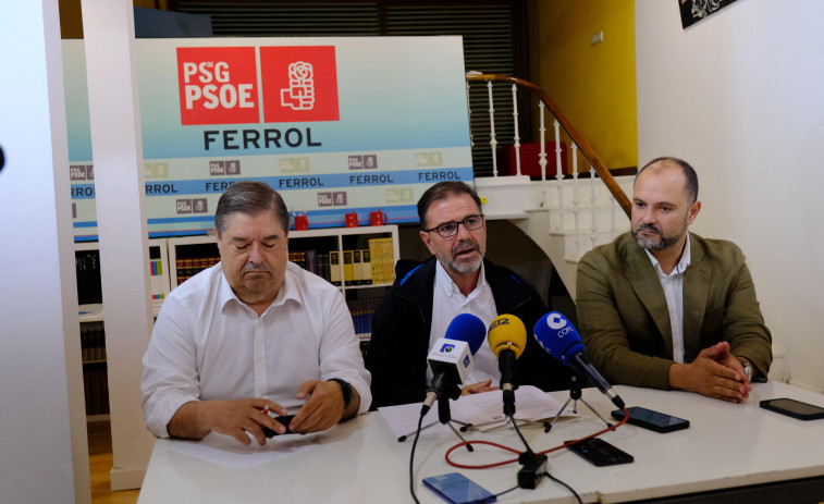 El PSOE critica el rechazo del PP y el BNG a la creación de un clúster de la defensa en Ferrol