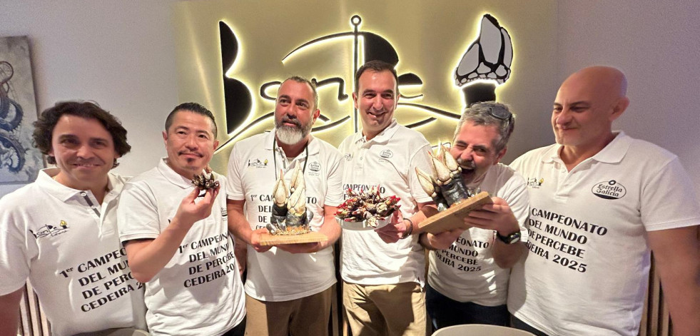 El percebe de Cedeira se alza  con el premio al mejor del mundo