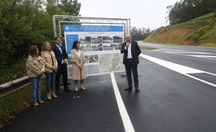 Concluye la segunda fase de las obras de la carretera AC-862, entre Cedeira y Ortigueira