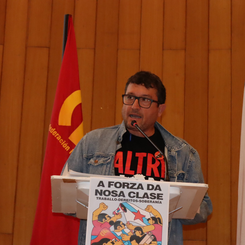 Xoán Galdo asume la secretaría comarcal de la CIG con el objetivo de reforzar su liderazgo