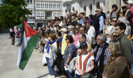 As bombas que caen en Palestina soan en Ferrol nunha xornada de concentracións e apoio á Marcha a Gaza