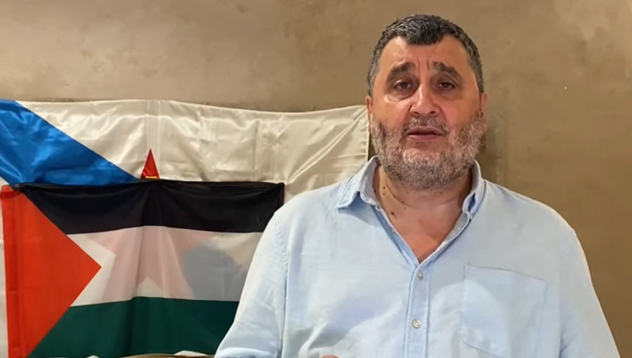 Un dos ferroláns que partiron na Marcha a Gaza declárase en folga de fame