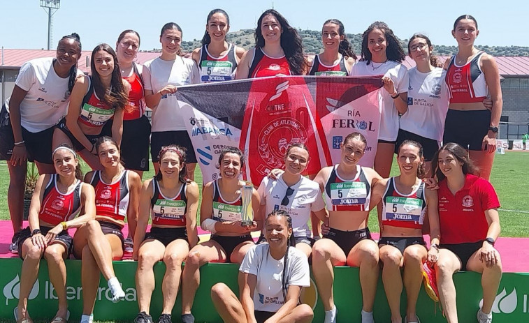 Los 101 puntos del Ría Ferrol para volver a la élite del atletismo
