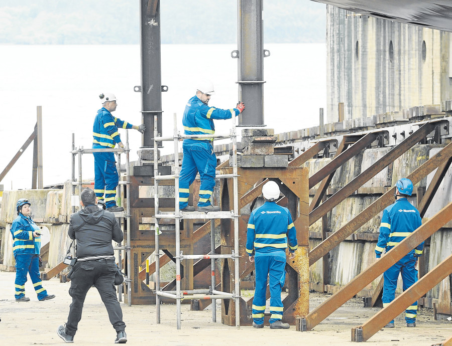 El empleo en el naval