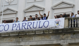 Recepción de O Parrulo por el ascenso a Primera División