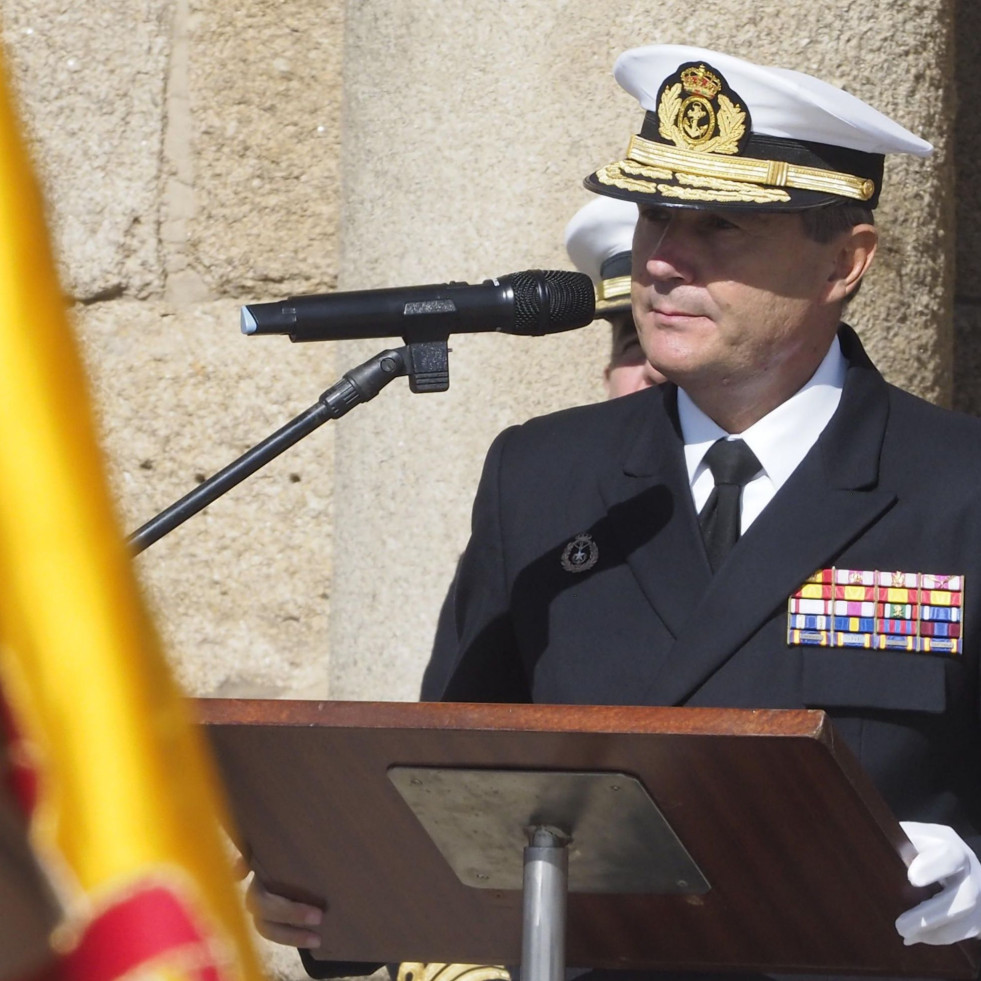 Inesperada despedida de Gonzalo Villar, Almirante Jefe del Arsenal de Ferrol, tras nueve meses en el cargo