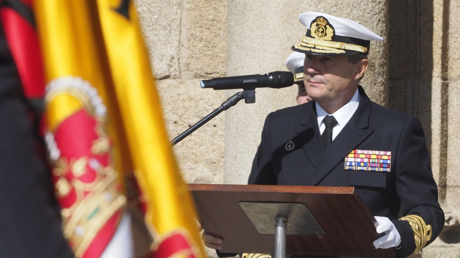Inesperada despedida de Gonzalo Villar, Almirante Jefe del Arsenal de Ferrol, tras nueve meses en el cargo