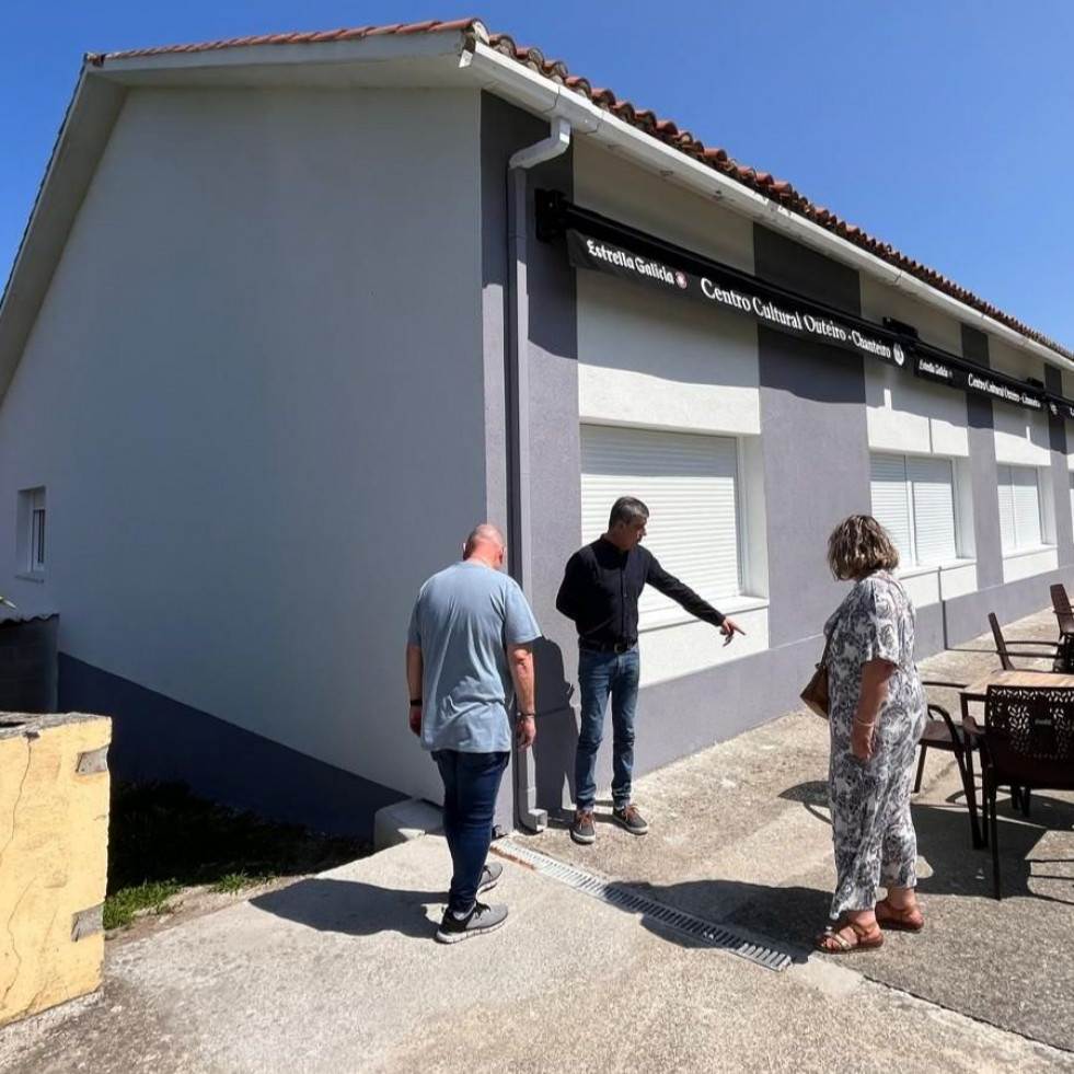 Ares culmina el proyecto de reforma del centro cultural Outeiro de Chanteiro