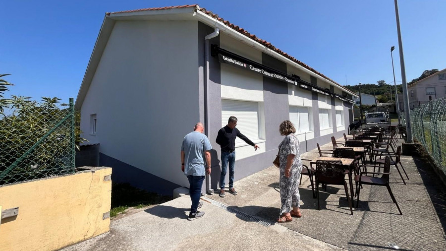 Ares culmina el proyecto de reforma del centro cultural Outeiro de Chanteiro