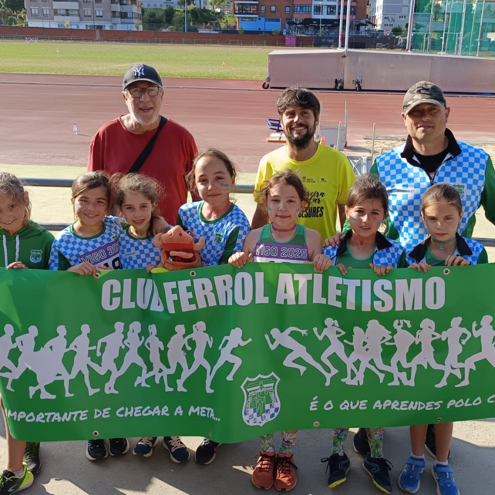 Vigo corona a los clubes de la comarca  en el Gallego