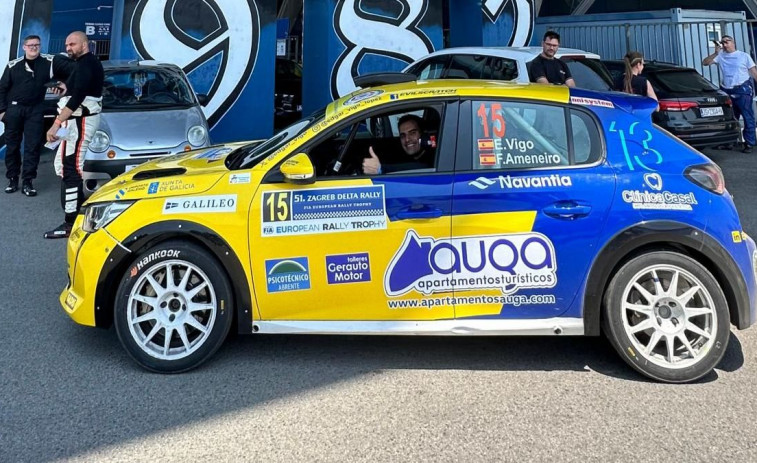 Édgar Vigo y Fátima Ameneiro reviven en Croacia y se sitúan segundos en la general del FIA European Rally Trophy