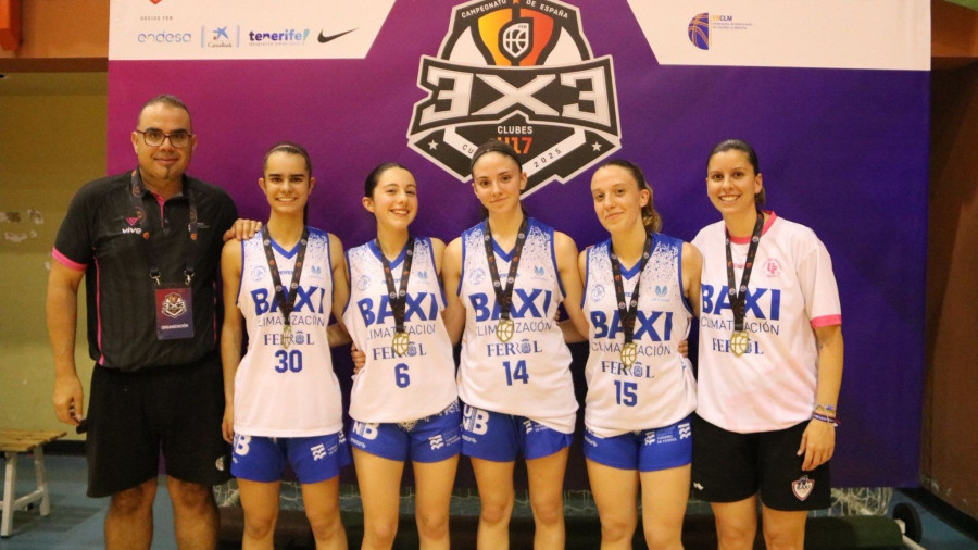 El Baxi Ferrol finaliza su histórica participación el Campeonato de España de 3x3