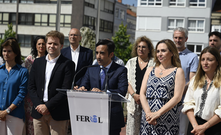 El alcalde de Ferrol presume de inversiones millonarias en sus dos primeros años