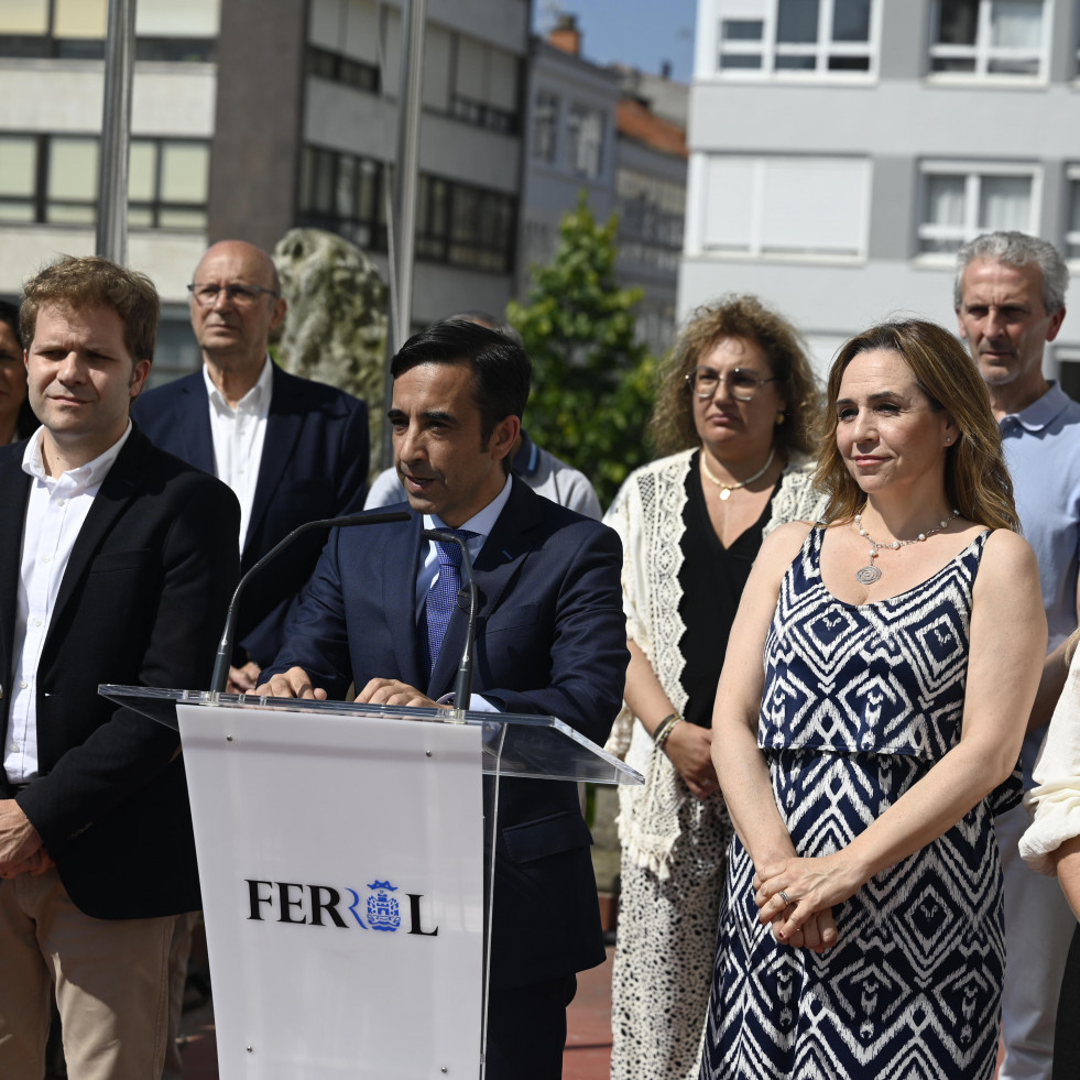 El alcalde de Ferrol presume de inversiones millonarias en sus dos primeros años
