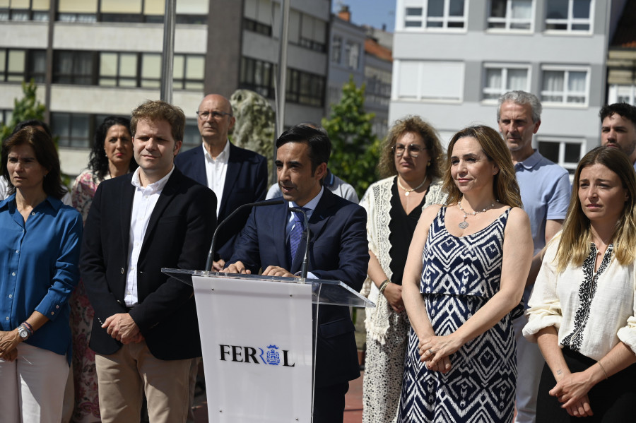 El alcalde de Ferrol presume de inversiones millonarias en sus dos primeros años