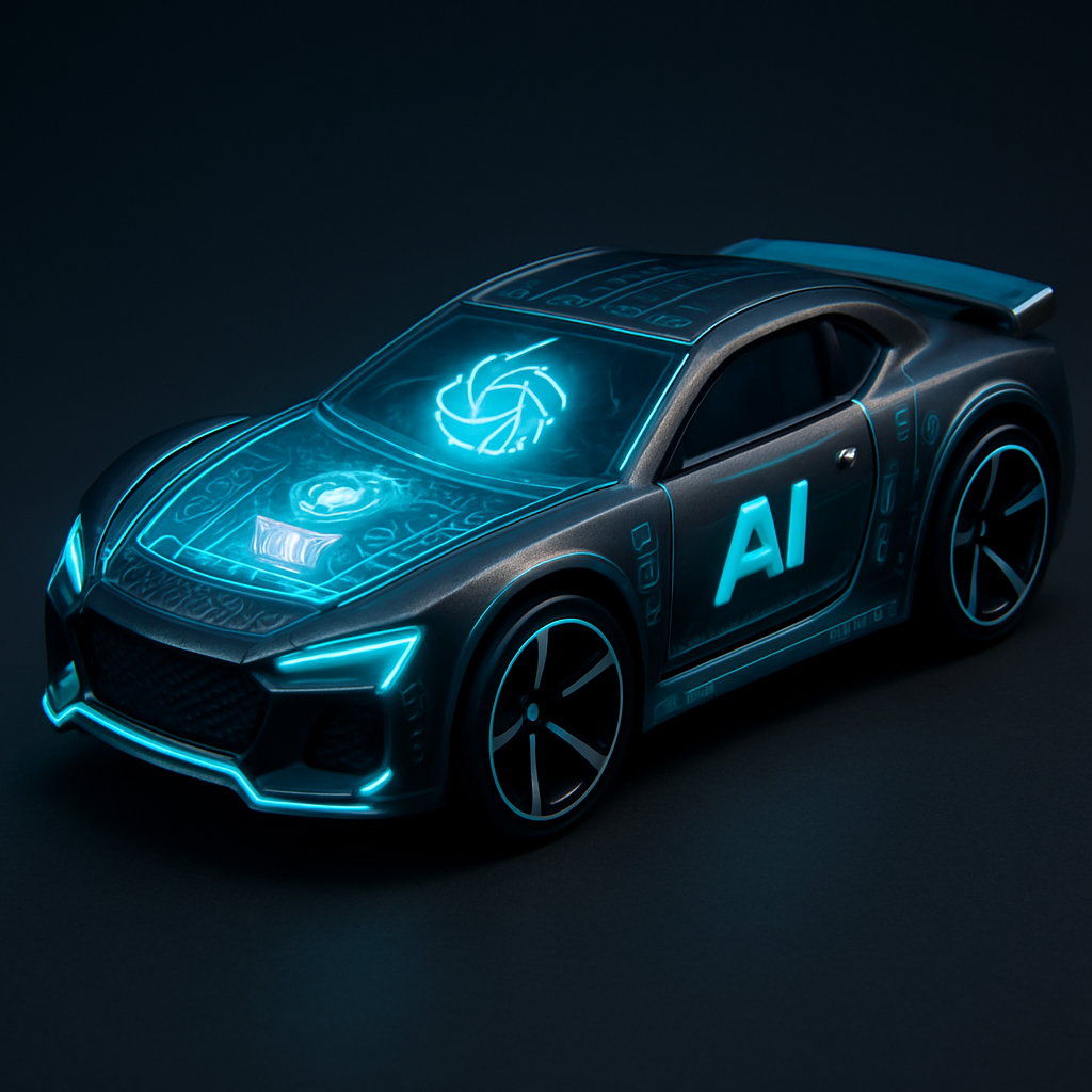 Freepik  convert the hotwheels aithemed car into a horizont  34854