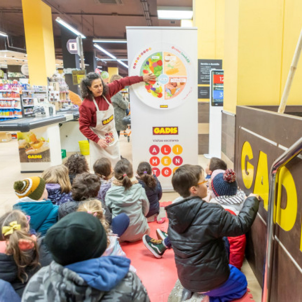 Gadis llega a más de 26.500 escolares con el programa educativo Alimentes