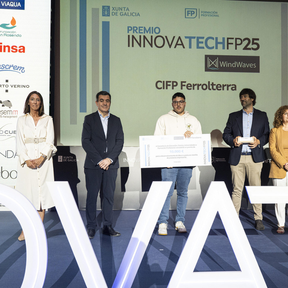 El CIFP Ferrolterra sube al podio el segundo año de Innovatech FP
