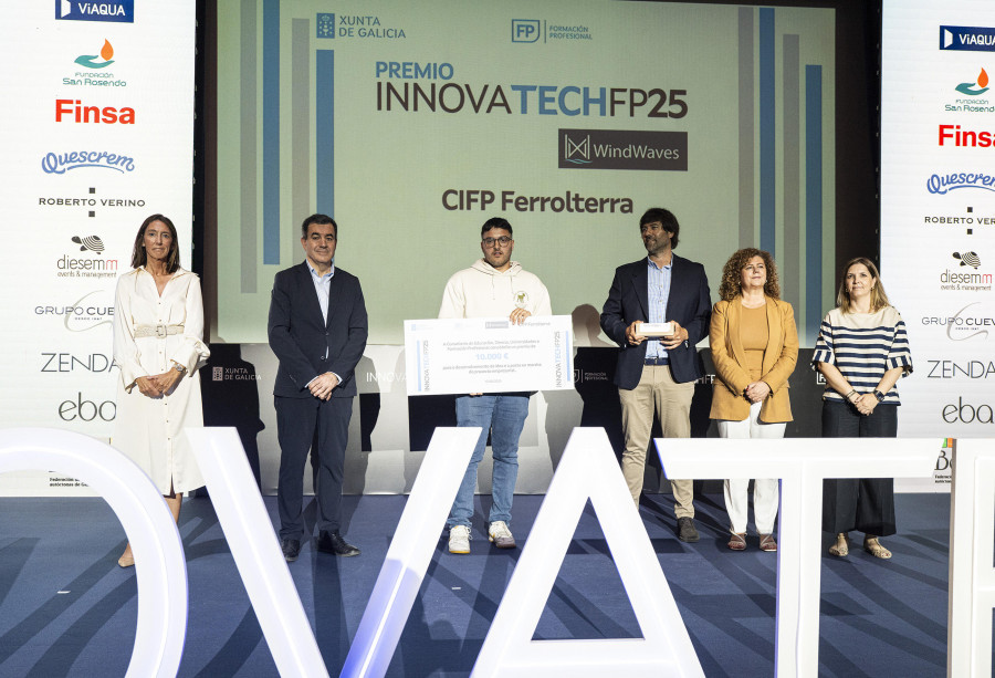 El CIFP Ferrolterra sube al podio el segundo año de Innovatech FP
